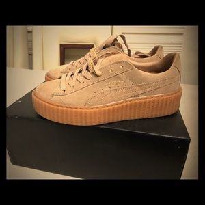 Rihanna Puma Creepers - Oatmeal Color sz 6.5